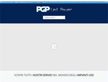Tablet Screenshot of pgpledpower.com